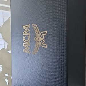 MCM Women's Slide. Black size 37 (US 7). Brand New, Authentic, Final Sale.